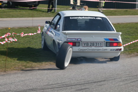 Uheldig Opel Manta
(Foto: Motorsporten.dk)